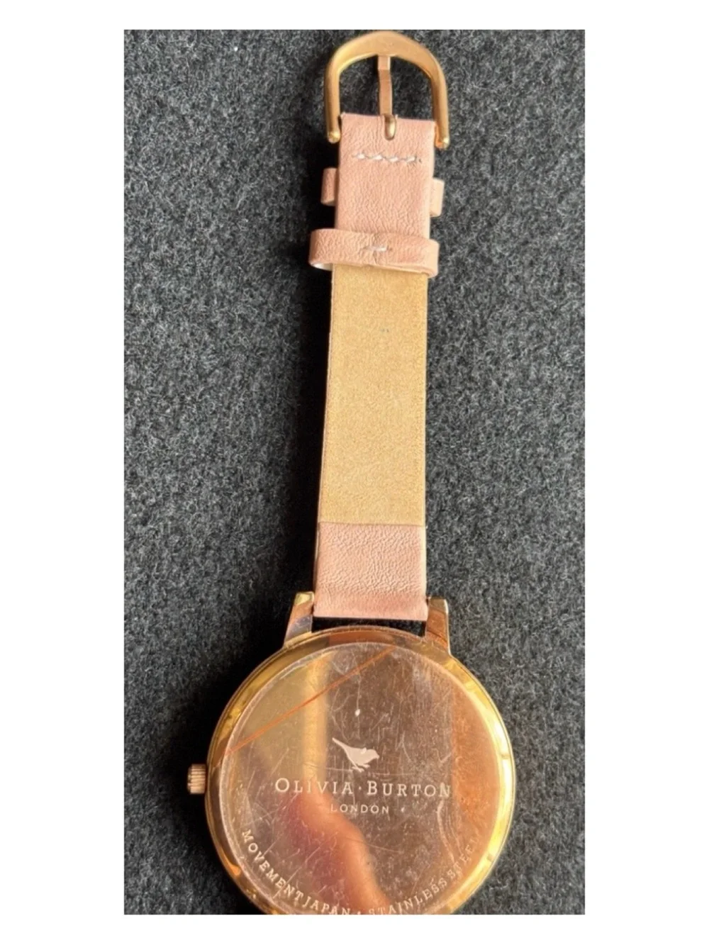 NWOT** Anthropologie Olivia Burton Langley Watch  **Needs Battery